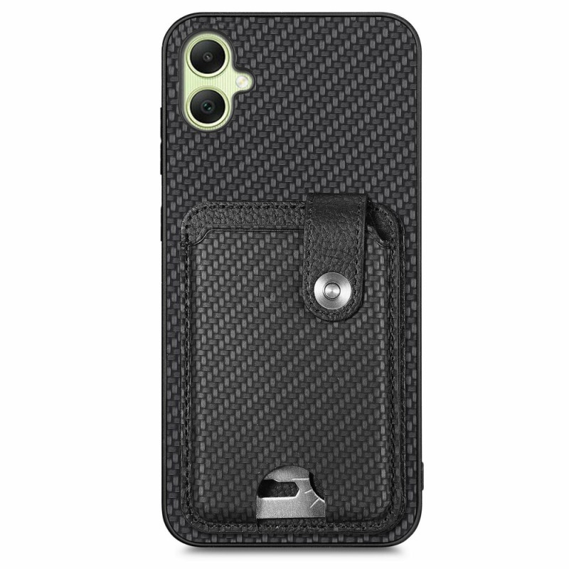 Funda y tarjetero de fibra de carbono para Samsung Galaxy A06