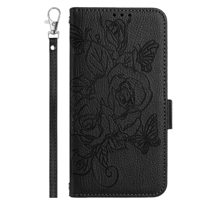 Funda Floral Bloqueadora de Huellas Dactilares y RFID Samsung Galaxy A06