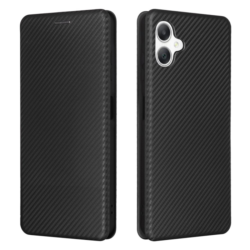 Flip Cover Samsung Galaxy A06 Fibra de Carbono