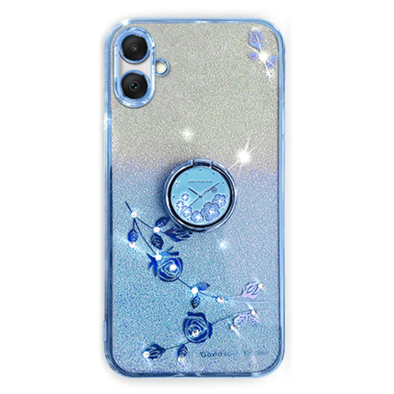 Samsung Galaxy A06 Glitter Funda
 KADEM Ring Stand