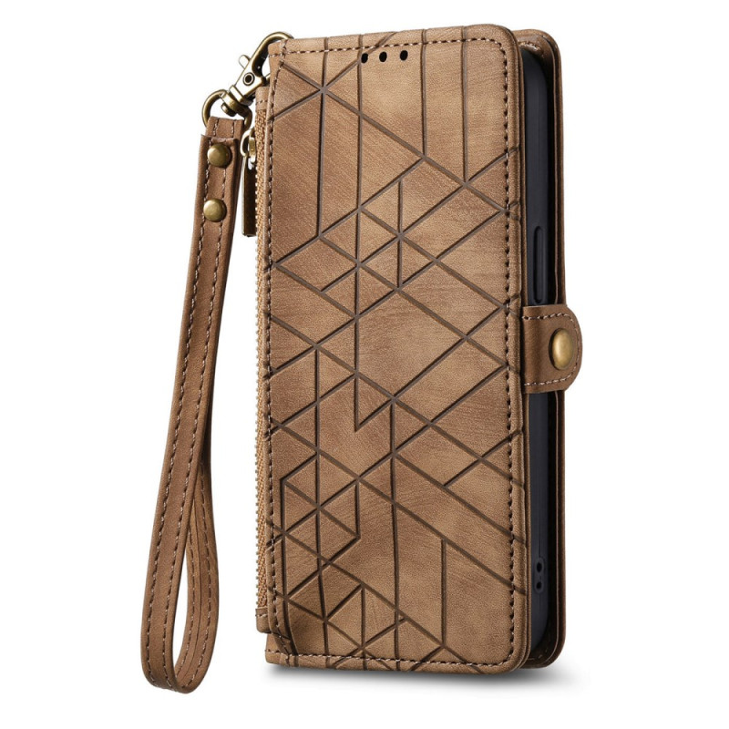 Funda Samsung Galaxy A56 5G / A36 5G Cartera con estampado geométrico