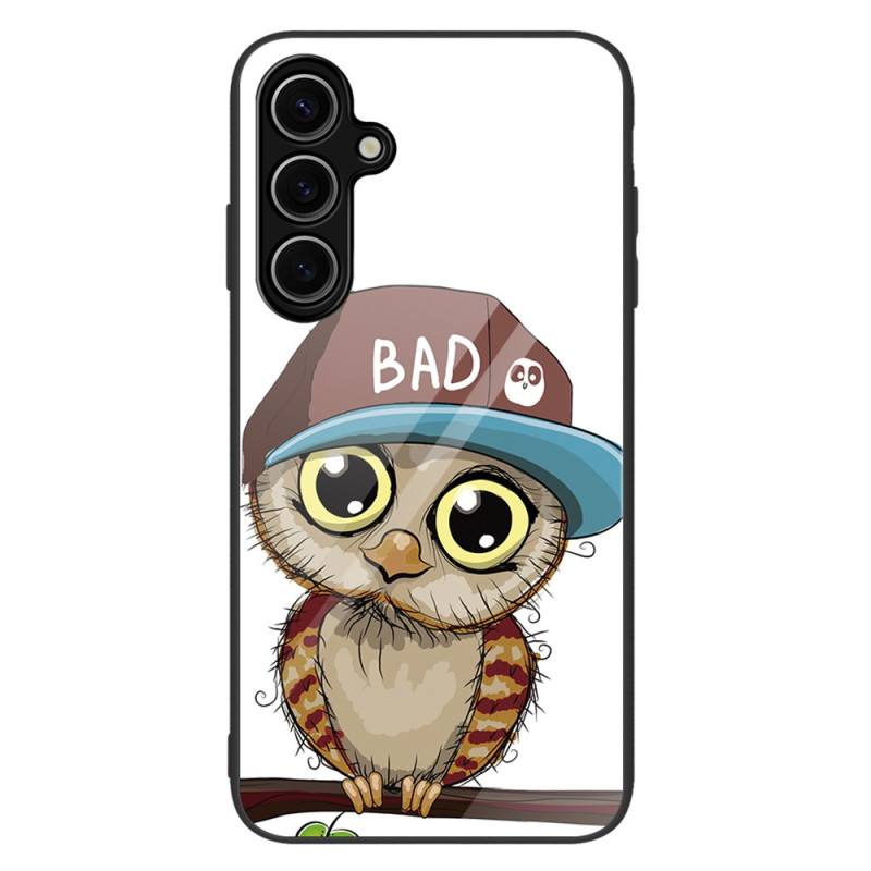 Samsung Galaxy A36 5G Funda de cristal templado Bad Owl