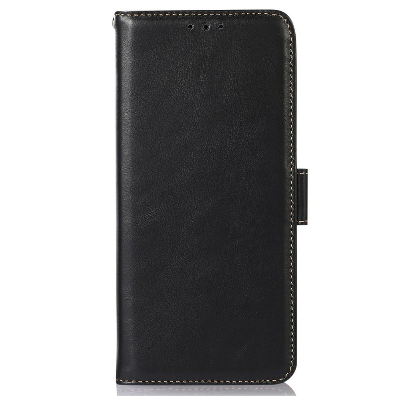 Funda de piel auténtica para OnePlus 13