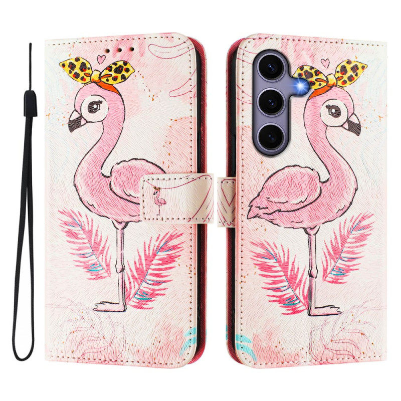 Funda con colgante
 Samsung Galaxy S25 5G Pink Flamingo