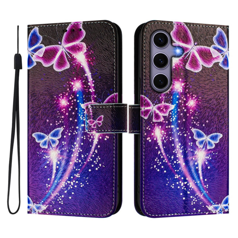 Samsung Galaxy S25 5G Funda Firework Mariposas