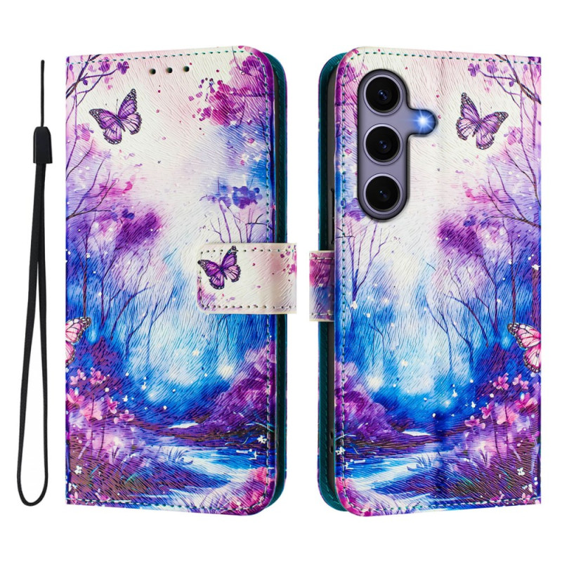 Funda de cordón Samsung Galaxy S25 5G Valley of Dreams