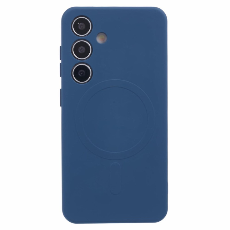 Funda de silicona Samsung Galaxy S25 5G compatible con MagSafe