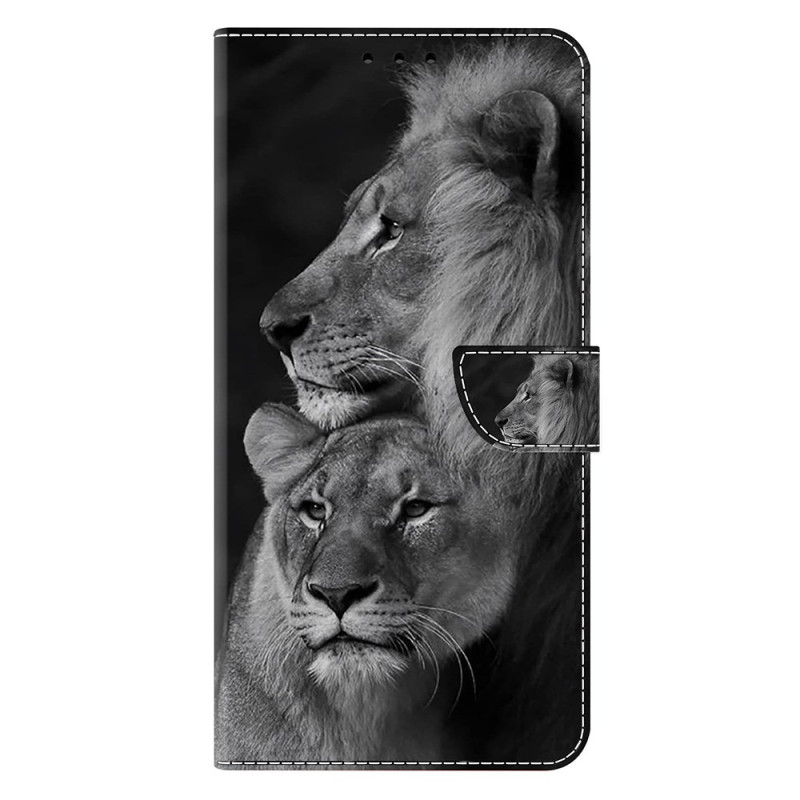 Funda Samsung Galaxy S25 5G Pareja de leones