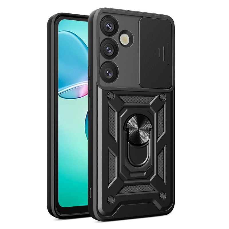 Funda Samsung Galaxy S25 5G Tapa deslizante para cámara y soporte