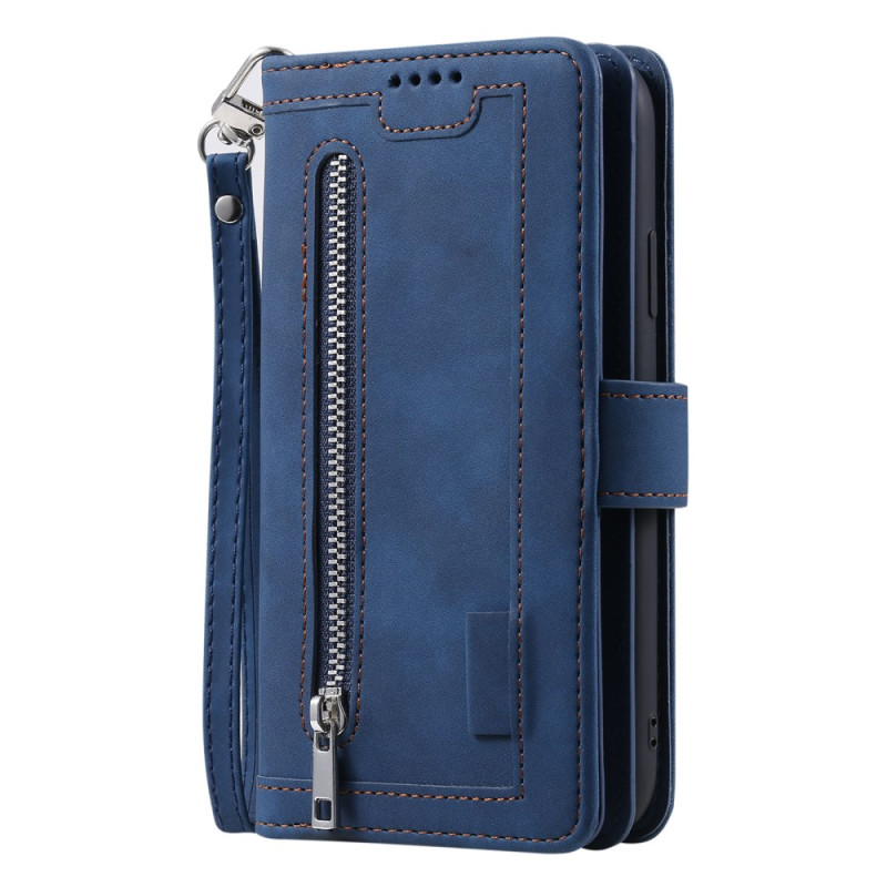 Samsung Galaxy S25 5G Cartera Funda 9 tarjeteros y cordón