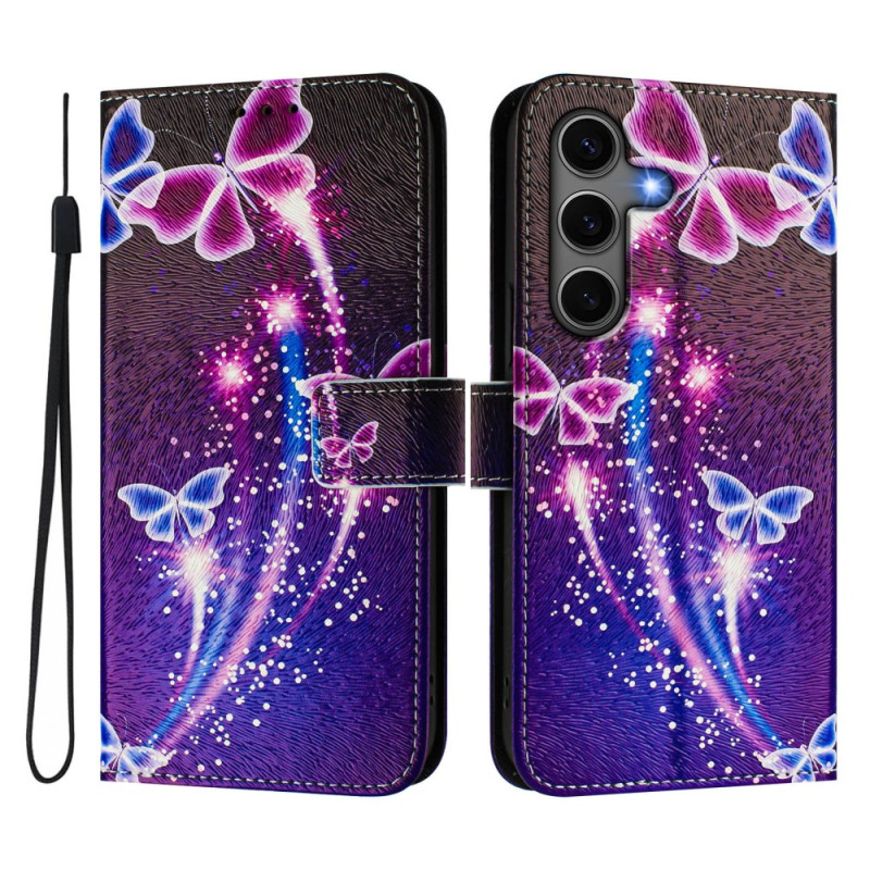 Samsung Galaxy S25 Plus 5G Funda Firework Mariposas