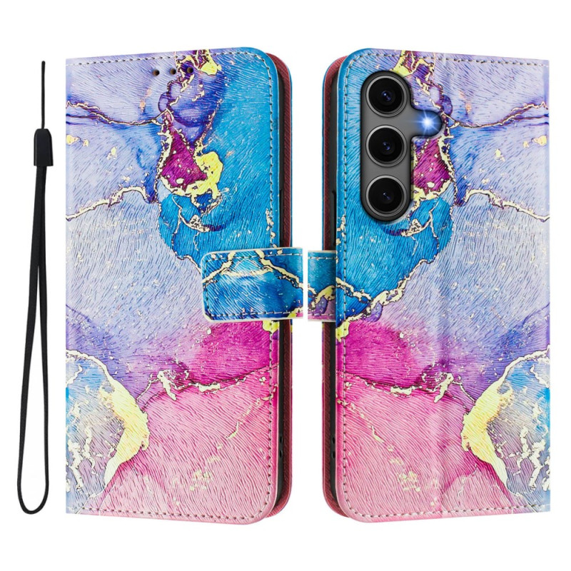 Samsung Galaxy S25 Plus 5G Funda Mármol Multicolor