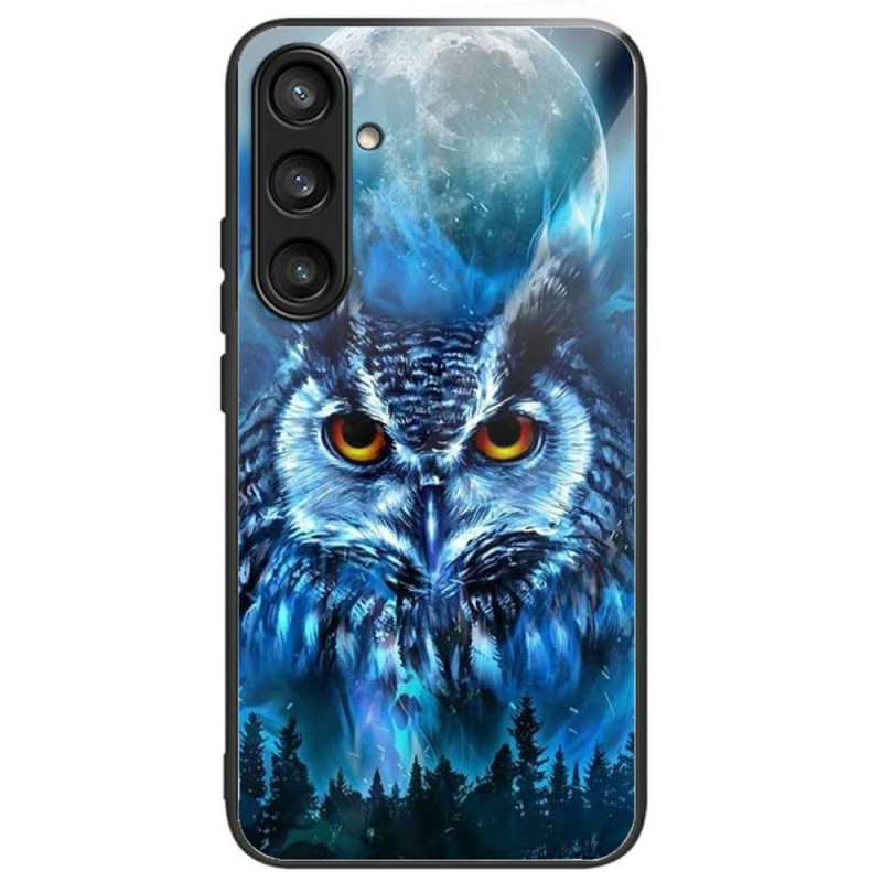 Samsung Galaxy S25 Plus 5G Toughened Glass Funda
 Búho Luna