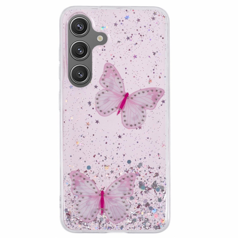 Funda Samsung Galaxy S25 Plus 5G Glitter Butterfly