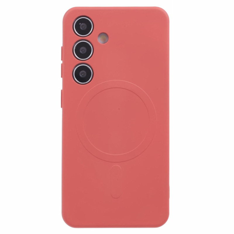 Funda de silicona Samsung Galaxy S25 Plus 5G compatible con MagSafe