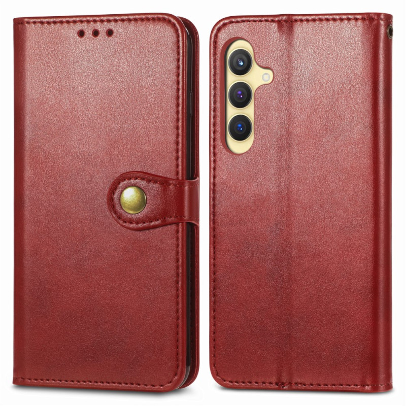 Samsung Galaxy S25 Plus 5G Funda Botón Cierre