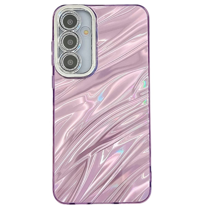 Samsung Galaxy S25 Plus 5G Funda Efecto Metal con Lámina
 Protectora para Objetivo