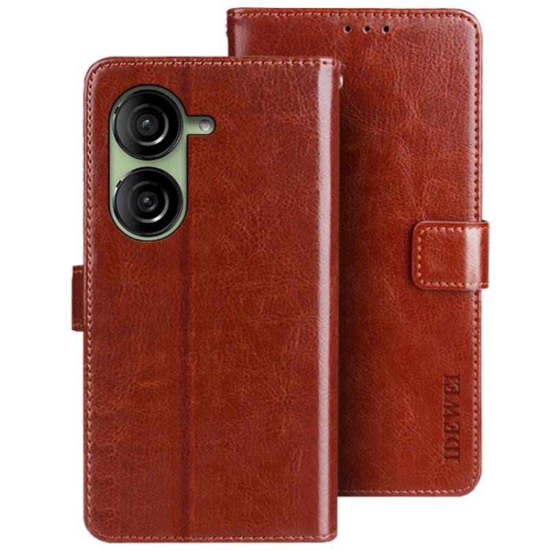 Funda retro de piel sintética para Asus Zenfone 10 IDEWEI