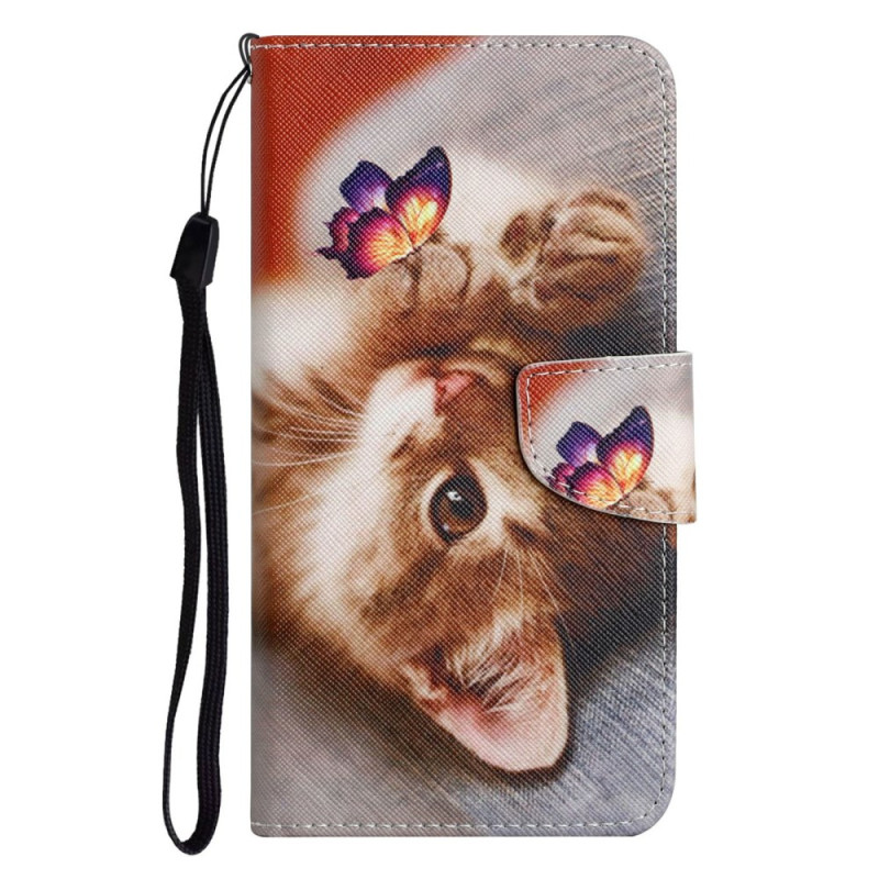 Samsung Galaxy S25 Ultra 5G Funda Mariposa y Gato