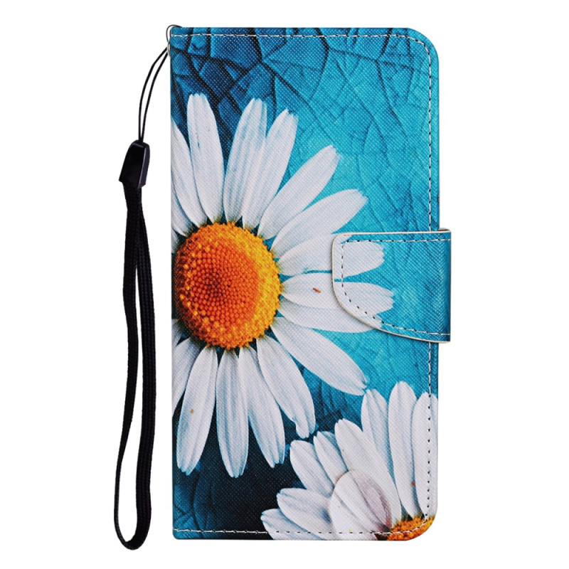 Funda grande crisantemo Samsung Galaxy S25 Ultra 5G