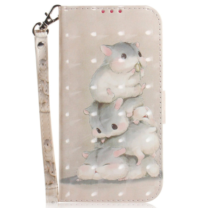 Samsung Galaxy S25 Ultra 5G Colgante
 Funda Hamsters