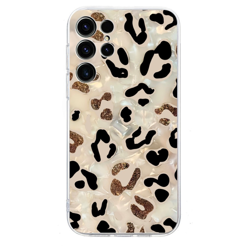 Funda con estampado de leopardo para Samsung Galaxy S25 Ultra 5G