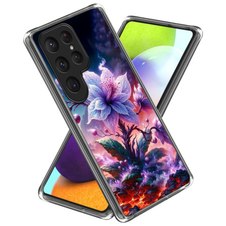 Funda flor morada Samsung...