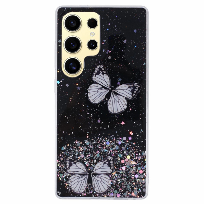 Funda Samsung Galaxy S25 Ultra 5G Glitter Butterfly