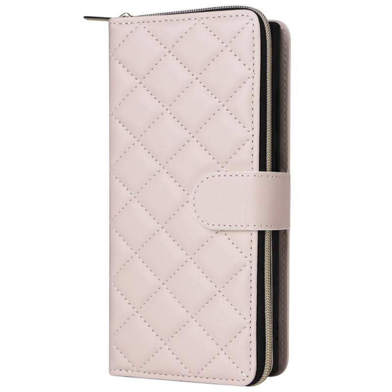 Samsung Galaxy S25 Ultra 5G Funda acolchada para cartera con colgante
 y bandolera