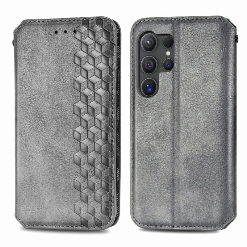 Funda Flip Samsung Galaxy S25 Ultra 5G Piel Efecto Vintage Frieze