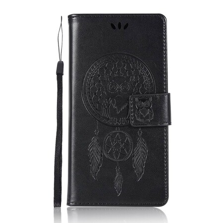 Funda de cuero Huawei Mate 20 Lite Catchy Owl