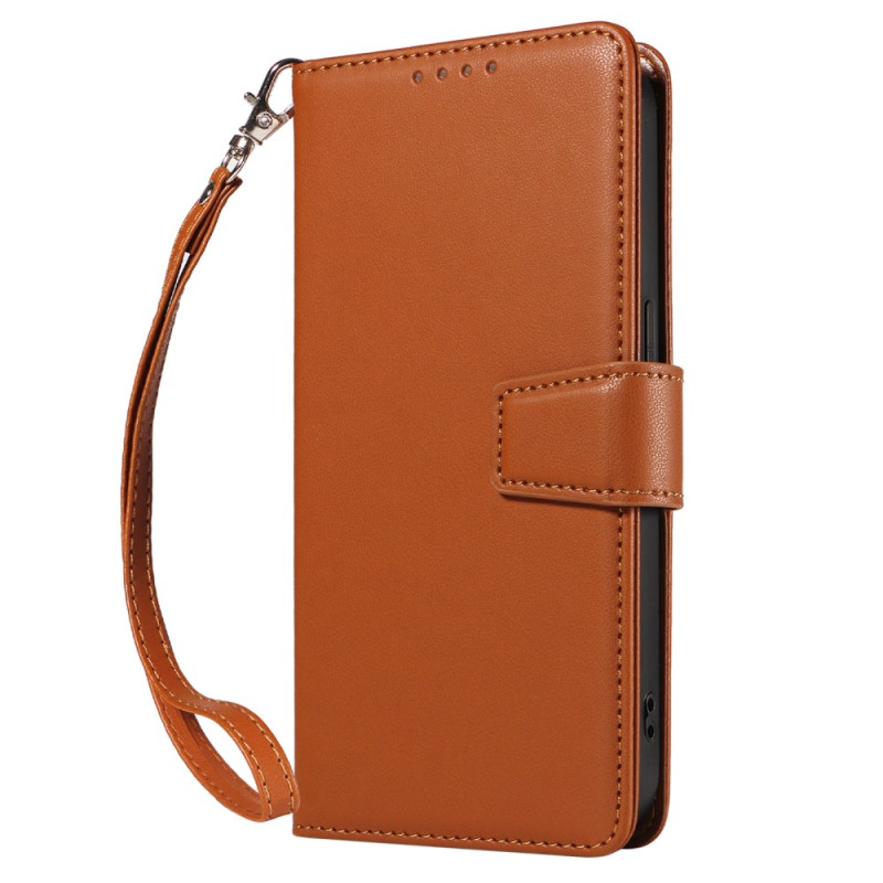 Funda de piel Samsung Galaxy S25 Ultra 5G RFID Wallet con colgante
