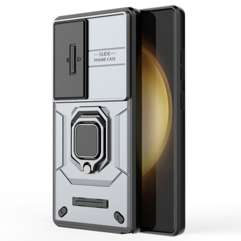 Funda Samsung Galaxy S25 Ultra 5G Resistente al Anillo con Protector de Lente