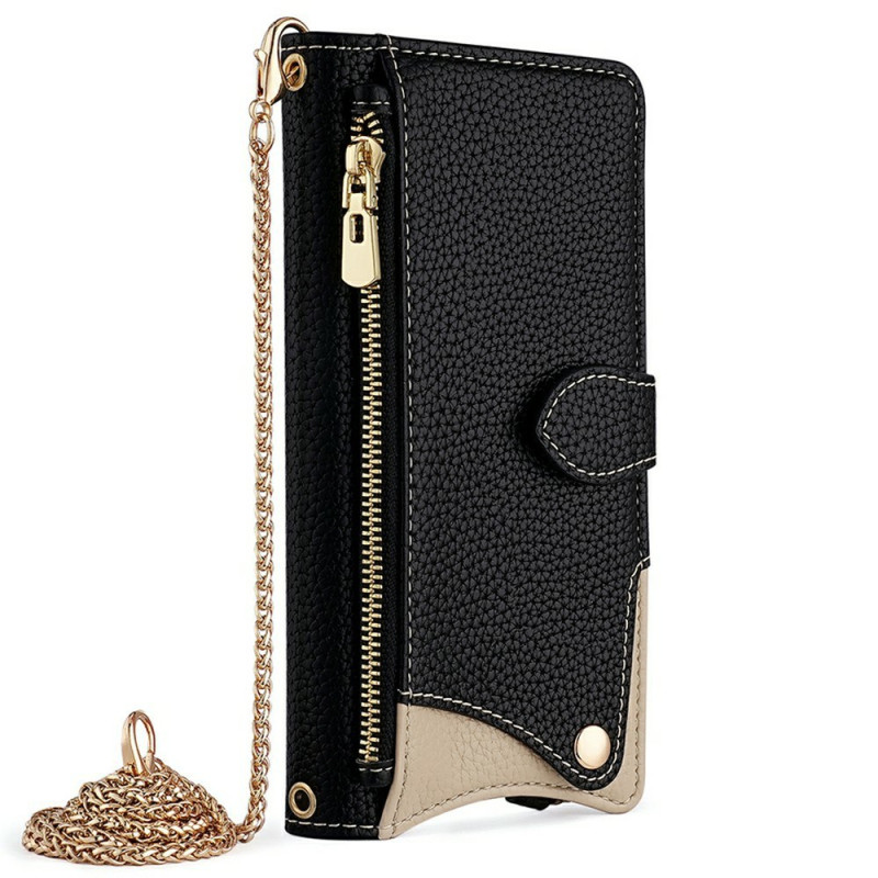 Funda de cartera y cadena Samsung Galaxy S25 Ultra 5G