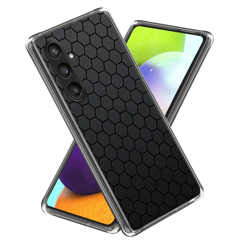 Samsung Galaxy A56 5G Funda Honeycomb Fondo Negro