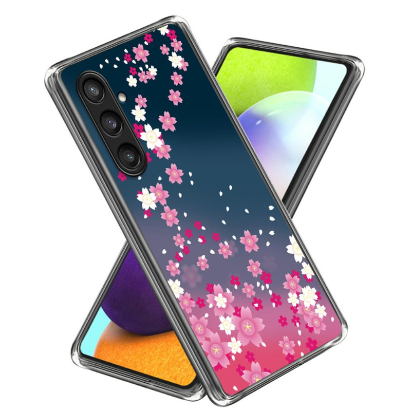 Samsung Galaxy A56 5G Funda Flor Rosa