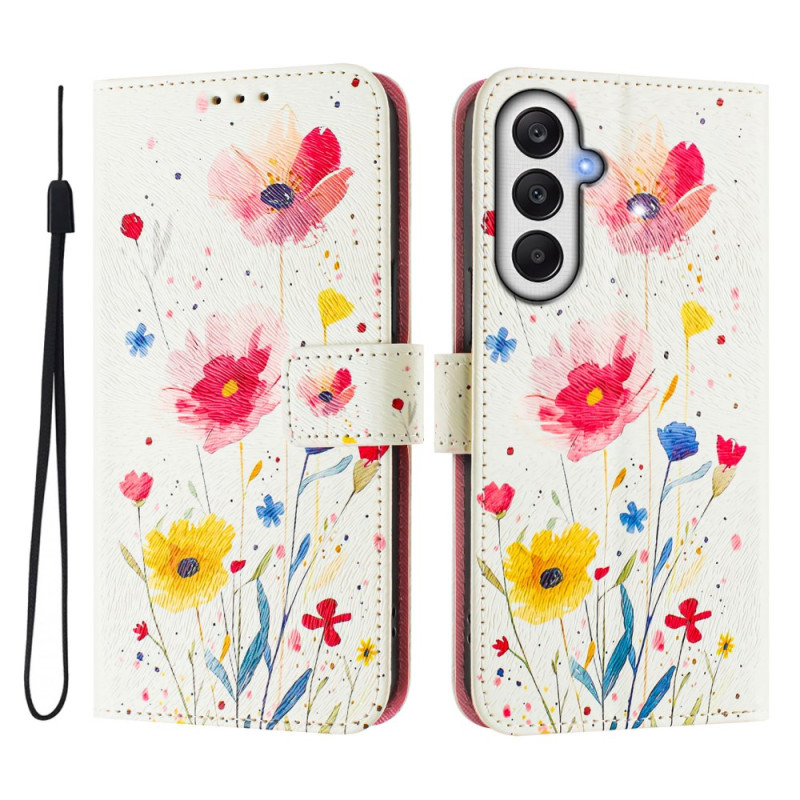 Funda Samsung Galaxy A56 5G Fleurs des Champs