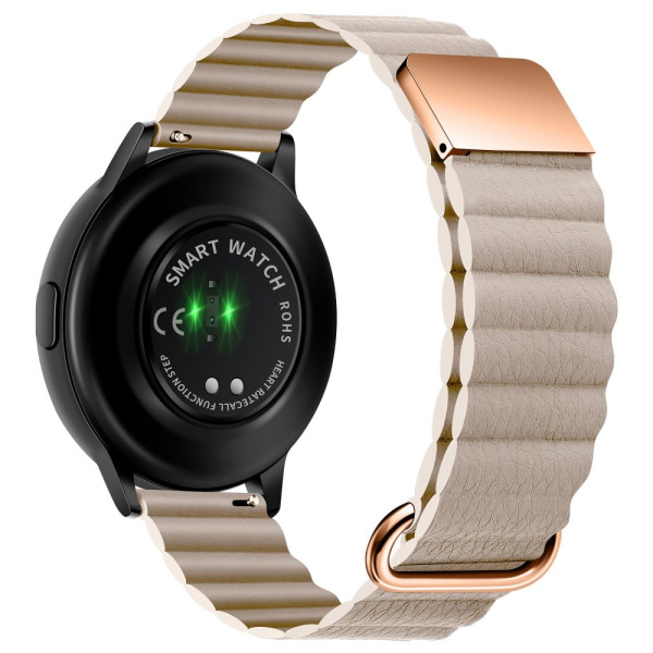 Samsung Watch6/5/4/3 / Watch 42mm / Classic / Active / Gear Colgante
 magnética ajustable y de piel