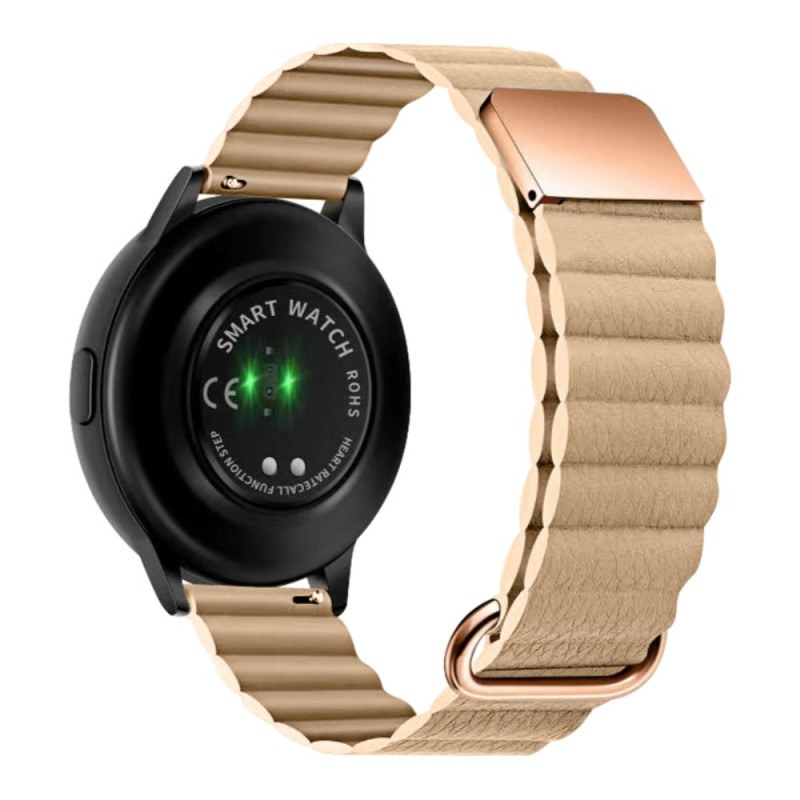 Samsung Watch6/5/4/3 / Watch 42mm / Classic / Active / Gear Colgante
 magnética ajustable y de piel