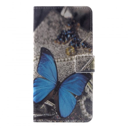 Funda Huawei Mate 20 Pro Azul Mariposa