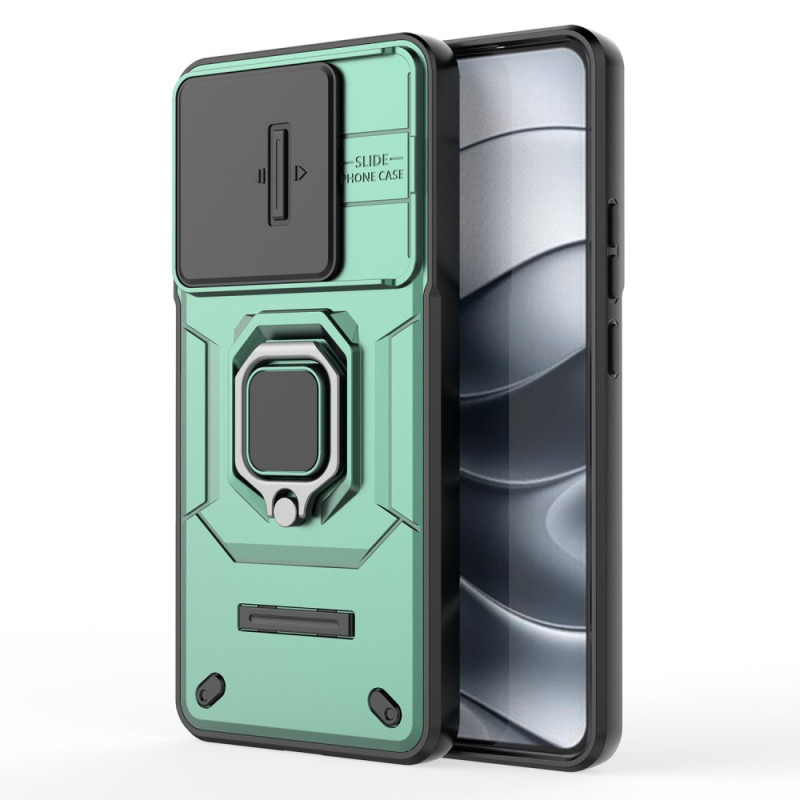 Xiaomi Redmi Note 14 5G Funda multifunción con soporte y protector de lente