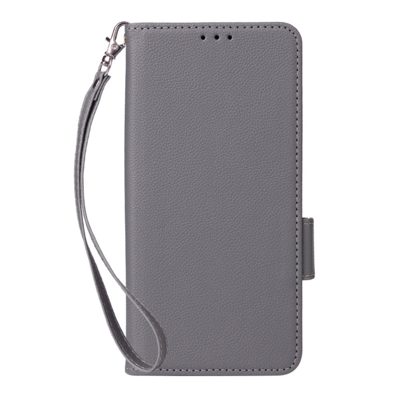 Xiaomi Redmi Note 14 Textura Litchi Colgante
 Funda
