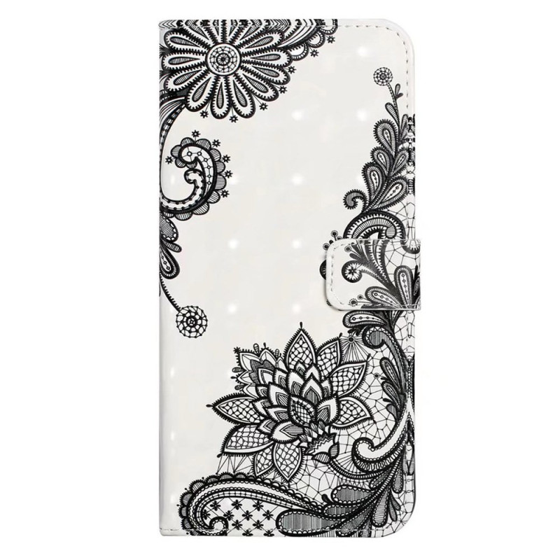 Funda Samsung Galaxy A26 5G Diseño floral en encaje 3D