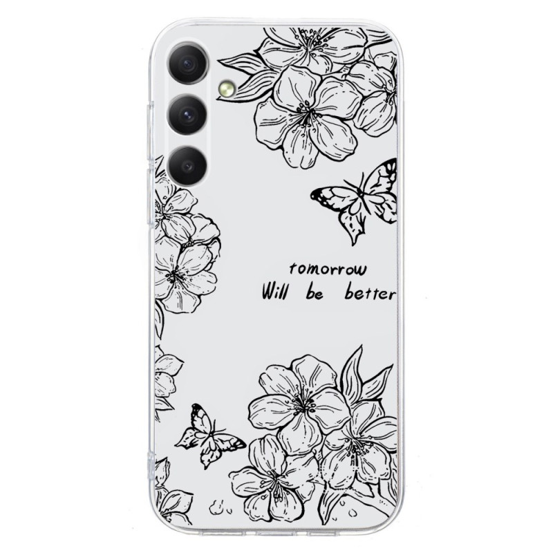 Funda Galaxy A26 5G Diseño Mariposas y Flores