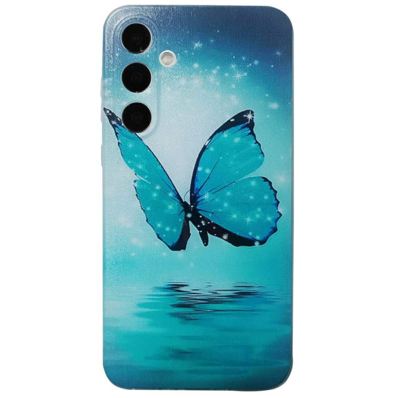 Samsung Galaxy A26 5G Funda Mariposa Azul