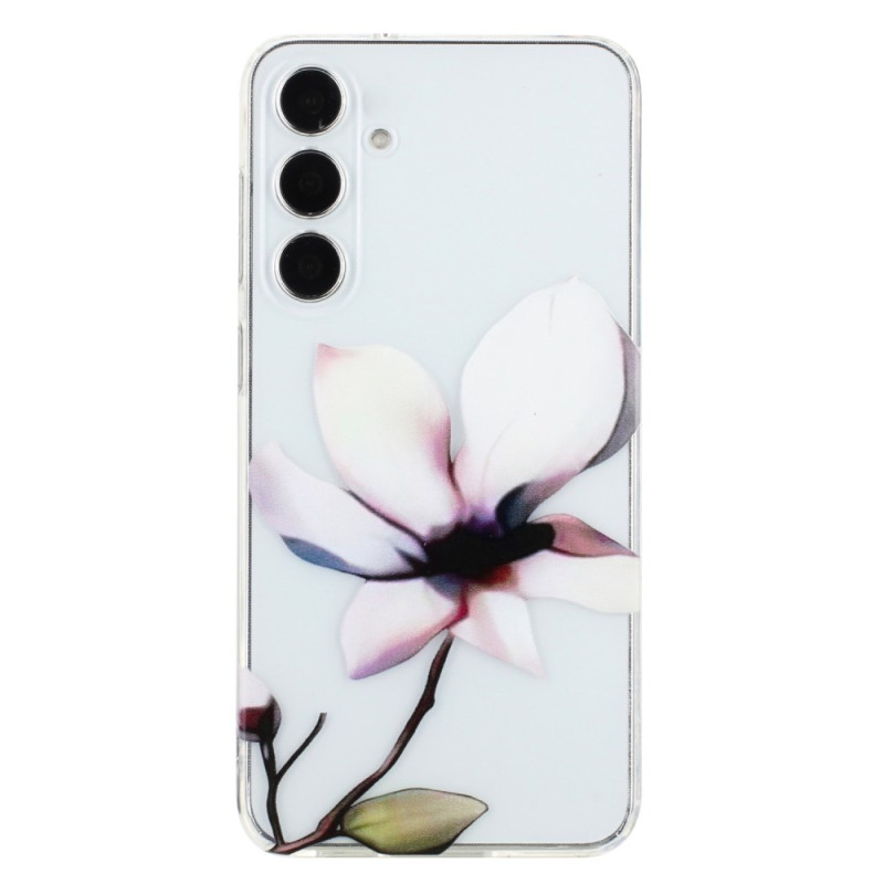 Samsung Galaxy A26 5G Funda Flor Blanca