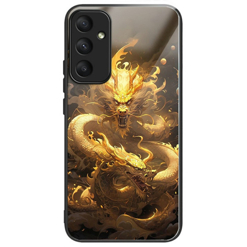 Funda de Vidrio Templado Samsung Galaxy A26 5G Gold Dragon