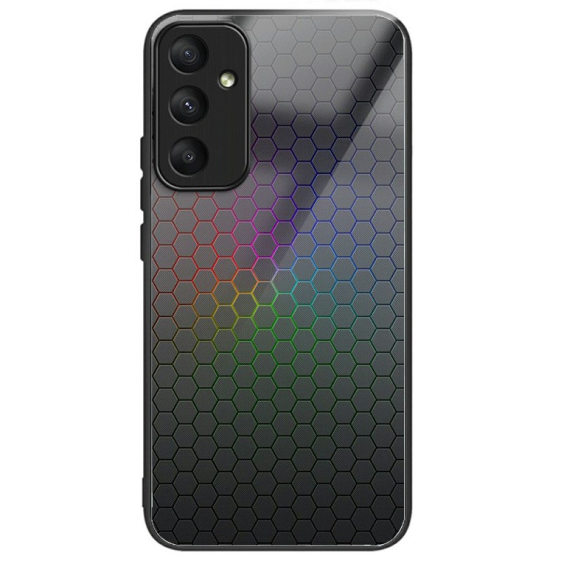 Samsung Galaxy A26 5G Toughened Glass Funda
 Honeycomb Coloured