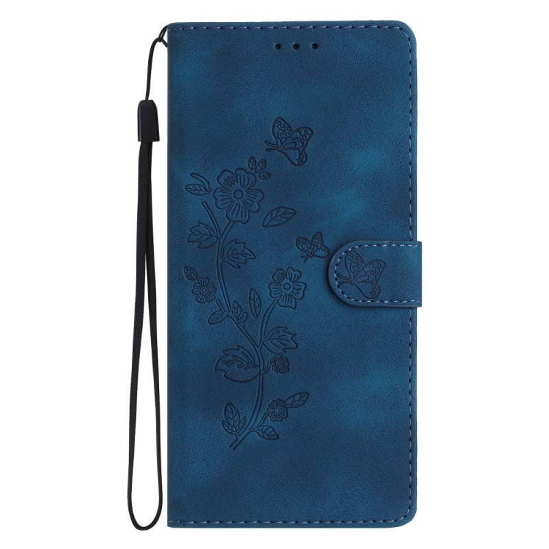 Funda Samsung Galaxy A26 5G Efecto Gamuza Floral