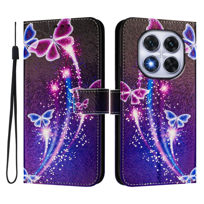 Funda Xiaomi Redmi Note 14 Pro 5G / Redmi Note 14 Pro Plus 5G Butterfly Pattern